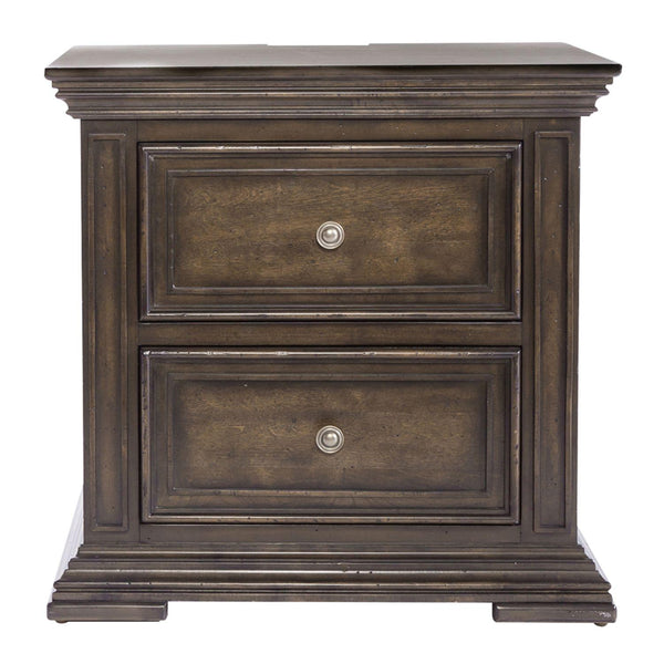 Liberty Furniture Industries Inc. Big Valley 361-BR61 2-Drawer Nightstand w/ Charging Station IMAGE 1