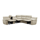 Homelegance Maroni 8259RFTP*6SCPWH 6 pc Modular Power Reclining Sectional with Power Headrests IMAGE 4
