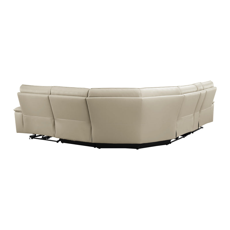Homelegance Maroni 8259RFTP*6SCPWH 6 pc Modular Power Reclining Sectional with Power Headrests IMAGE 5