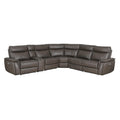 Homelegance Maroni 8259RFDB*6SCPWH 6 pc Modular Power Reclining Sectional with Power Headrests IMAGE 1