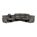 Homelegance Maroni 8259RFDB*6SCPWH 6 pc Modular Power Reclining Sectional with Power Headrests IMAGE 4