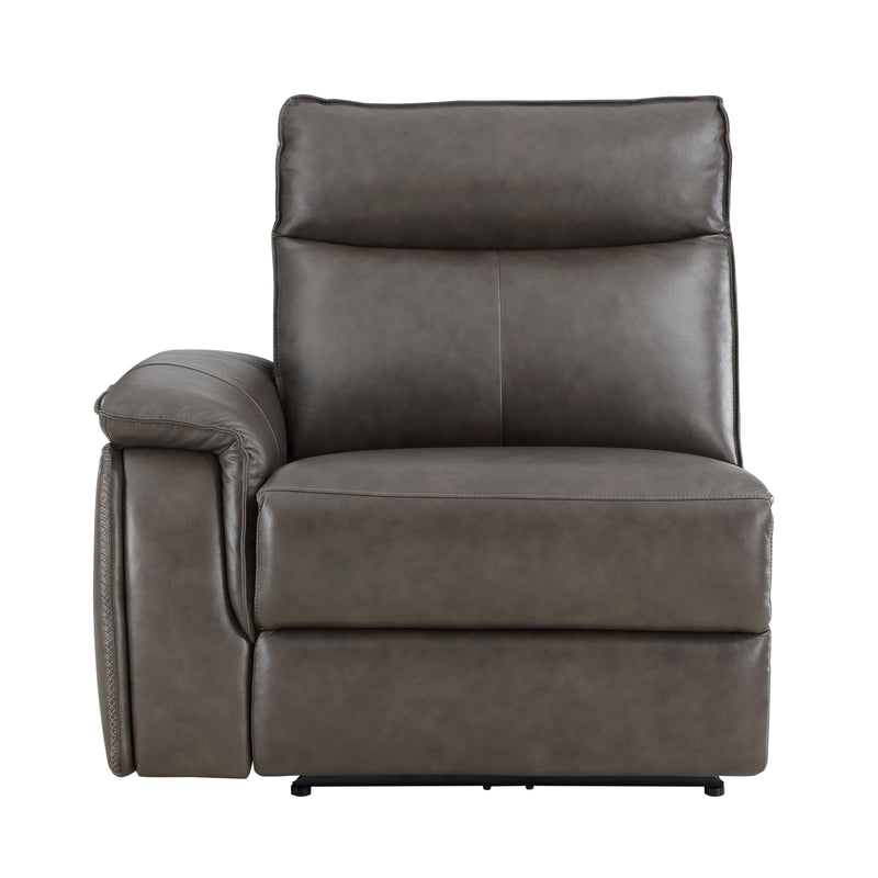 Homelegance Maroni 8259RFDB*6SCPWH 6 pc Modular Power Reclining Sectional with Power Headrests IMAGE 6
