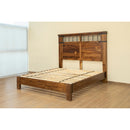 International Furniture Direct Parota King Platform Bed IFD866HDBD-EK1/IFD866PLTFRM-EK IMAGE 2