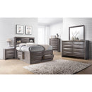 Elements International Emily Grey EG100DRMR Dresser and Mirror Set IMAGE 3