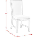 Elements International Grady Dining Chair DGD850SBC IMAGE 5