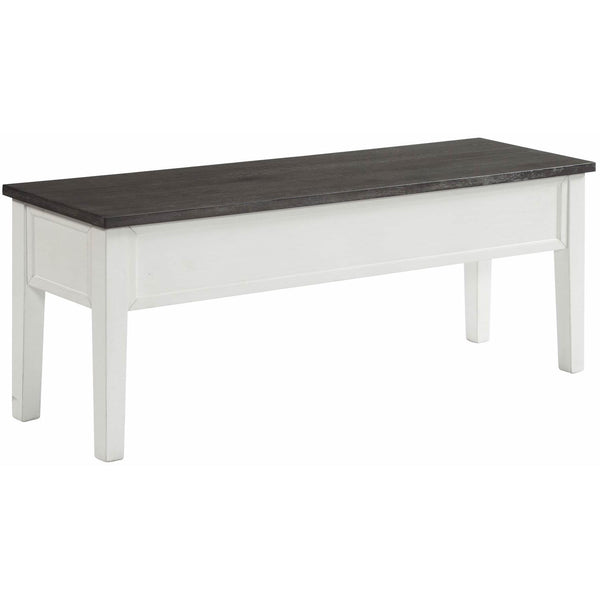 Elements International Kayla DKY300SBN Storage Bench IMAGE 1
