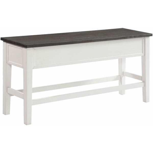 Elements International Kayla DKY350CSBN Counter Height Storage Bench IMAGE 1