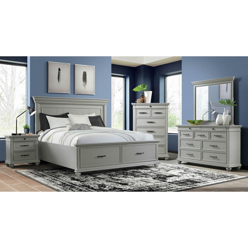 Elements International Slater SR300DR Dresser - Grey IMAGE 10