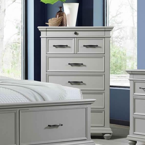 Elements International Slater SR300CH Chest - Grey IMAGE 1