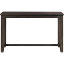 Elements International Stone TST100BTSP 4 pc Counter Height Dinette - Charcoal IMAGE 10