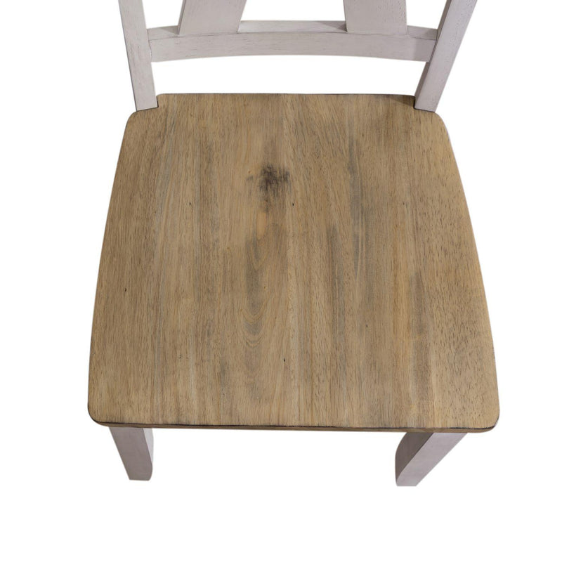 Liberty Furniture Industries Inc. Lindsey Farm 62WH-C2500S Splat Back Side Chair IMAGE 6