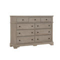 Artisan & Post Heritage 114-003 9 Drawer Bureau - Greystone IMAGE 1