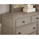 Artisan & Post Heritage 114-003 9 Drawer Bureau - Greystone IMAGE 4