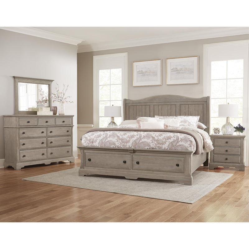 Artisan & Post Heritage 114-003 9 Drawer Bureau - Greystone IMAGE 5