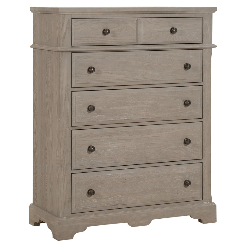 Artisan & Post Heritage 114-115 5 Drawer Chest - Greystone IMAGE 1