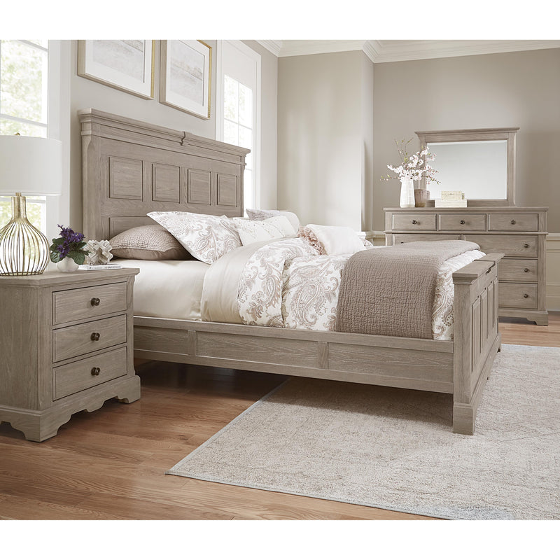 Artisan & Post Heritage 114-227 3 Drawer Night Stand - Greystone IMAGE 6