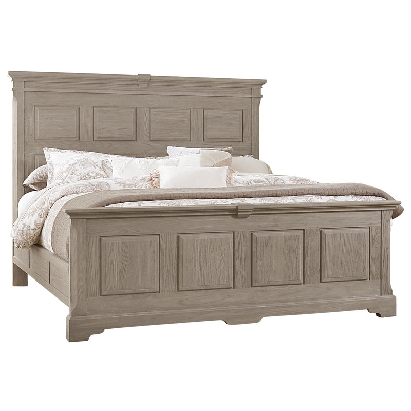 Artisan & Post Heritage 114 Queen Mansion Bed with Decorative Rails - Greystone IMAGE 1