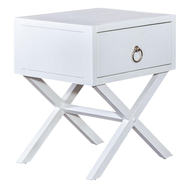 Liberty Furniture Industries Inc. East End 2030WH-AT1922 1 Drawer Accent Table IMAGE 2
