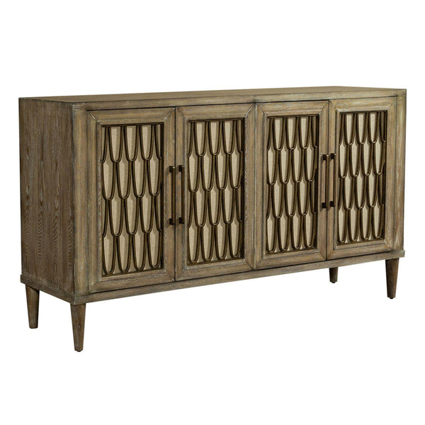 Liberty Furniture Industries Inc. Devonshire 2064-AC6838 4 Door Accent Cabinet IMAGE 1