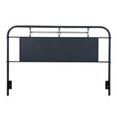 Liberty Furniture Industries Inc. Vintage 179-BR15H-N King Metal Headboard - Navy IMAGE 1
