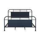 Liberty Furniture Industries Inc. Vintage 179-BR15HFR-N King Metal Bed - Navy IMAGE 1