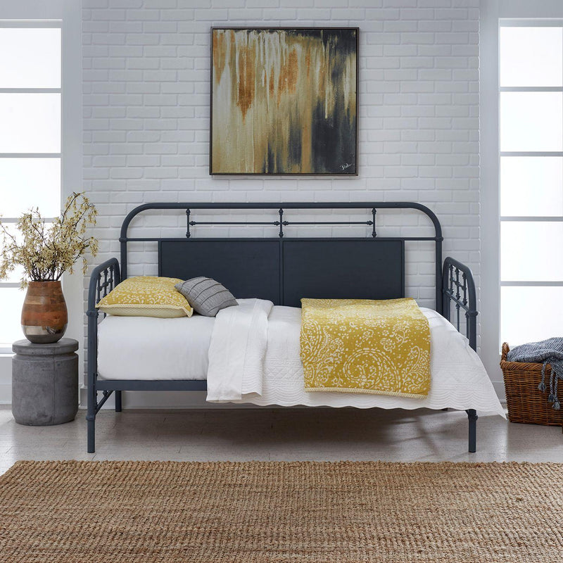 Liberty Furniture Industries Inc. Vintage Series 179-Day Twin Metal Daybed - Navy IMAGE 8