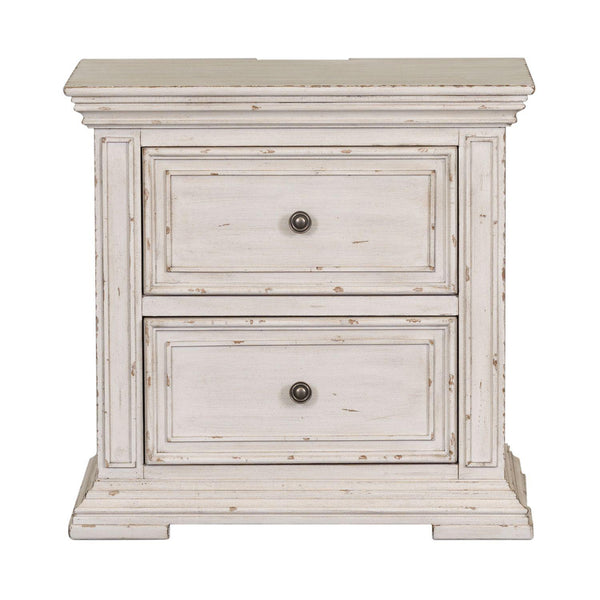 Liberty Furniture Industries Inc. Big Valley 361W-BR61 2-Drawer Nightstand w/ Charging Station IMAGE 1