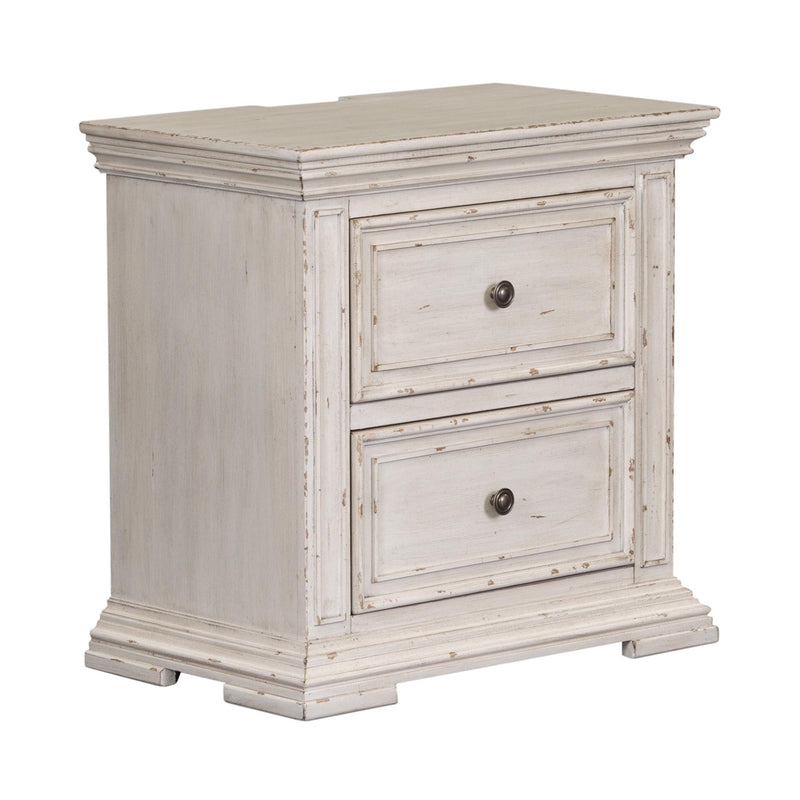 Liberty Furniture Industries Inc. Big Valley 361W-BR62 Bedside Chest w/ Charging Station IMAGE 3