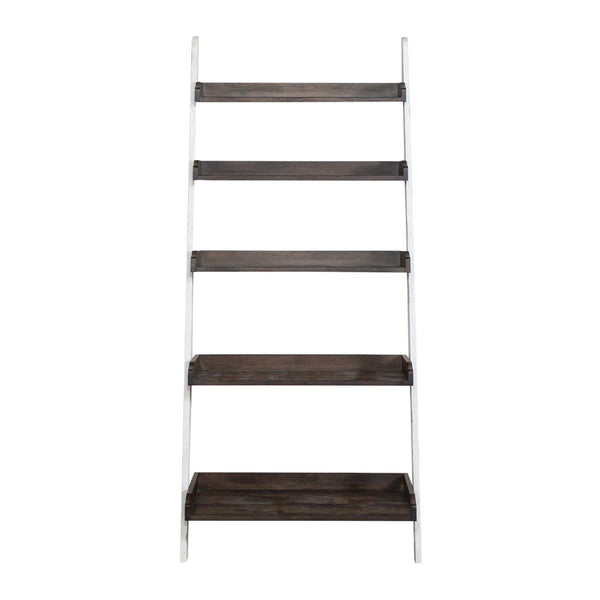 Liberty Furniture Industries Inc. Farmhouse 139WH-BK202 Leaning Bookcase IMAGE 1
