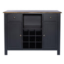 Liberty Furniture Industries Inc. Carolina Crossing 186B-SR4836 Server - Black IMAGE 1