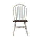 Liberty Furniture Industries Inc. Carolina Crossing 186W-C1000S Windsor Side Chair - White IMAGE 1
