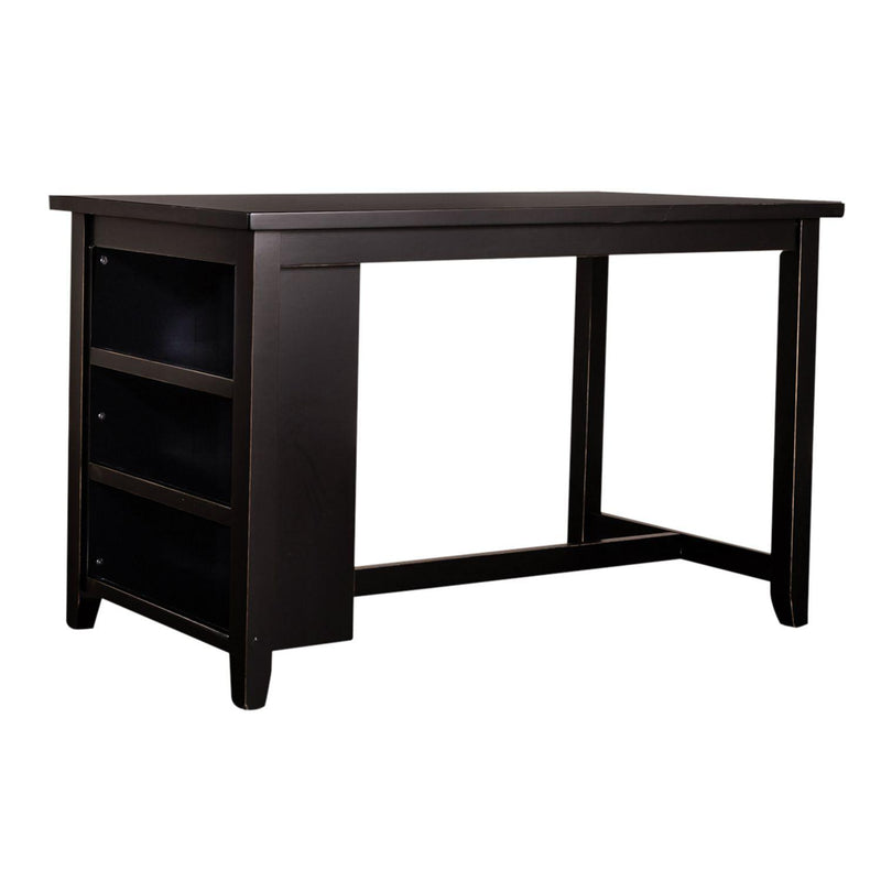 Liberty Furniture Industries Inc. Brook Creek 942B-CD-5CTS 5 Piece Counter Set - Black IMAGE 2