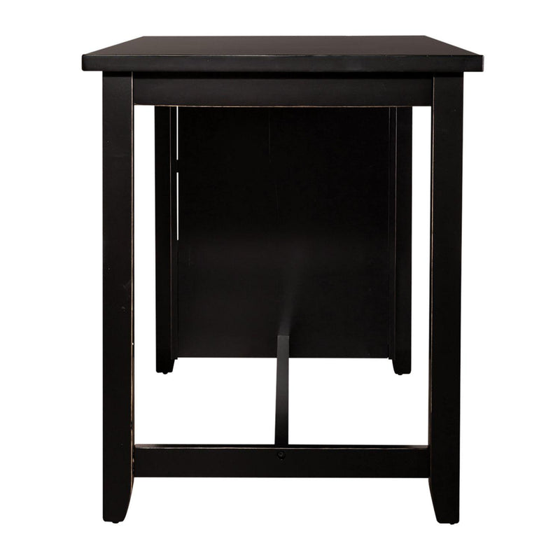 Liberty Furniture Industries Inc. Brook Creek 942B-CD-5CTS 5 Piece Counter Set - Black IMAGE 5