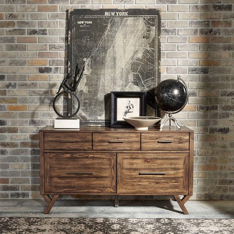 Liberty Furniture Industries Inc. Lennox 871-HO120 Credenza IMAGE 9