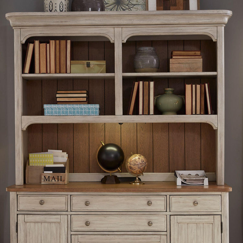 Liberty Furniture Industries Inc. Farmhouse Reimagined 652-HO131 Credenza Hutch IMAGE 9