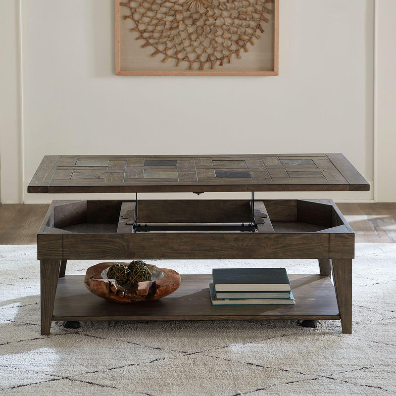 Liberty Furniture Industries Inc. Arrowcreek 226-OT1011 Lift Top Cocktail Table IMAGE 10