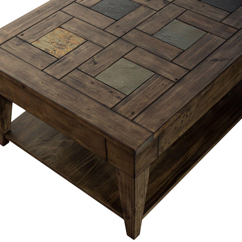 Liberty Furniture Industries Inc. Arrowcreek 226-OT1011 Lift Top Cocktail Table IMAGE 7