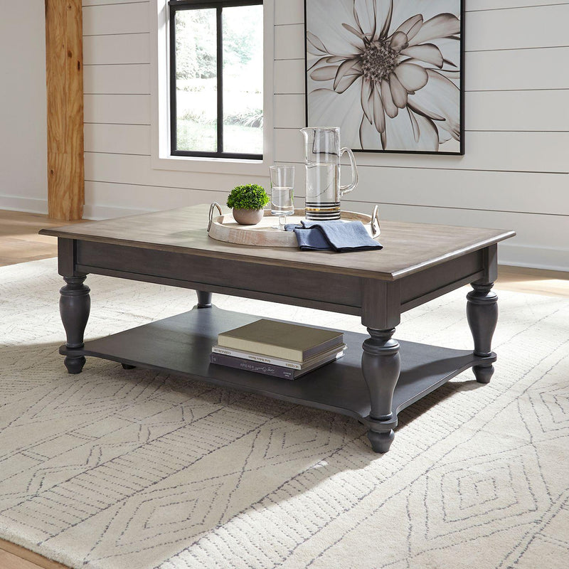 Liberty Furniture Industries Inc. Ocean Isle 303G-OT1010 Rectangular Cocktail Table IMAGE 6