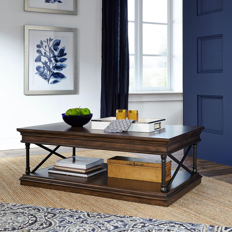 Liberty Furniture Industries Inc. Tribeca 315-OT1010 Rectangular Cocktail Table IMAGE 6