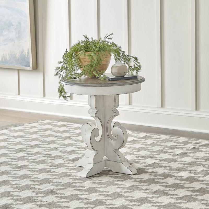 Liberty Furniture Industries Inc. Magnolia Manor 244-OT1022 Round End Table IMAGE 8
