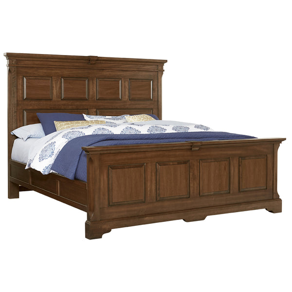 Artisan & Post Heritage 110 Queen Mansion Bed with Decorative Rails - Amish Cherry IMAGE 1