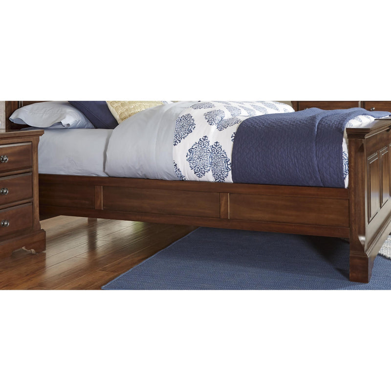 Artisan & Post Heritage 110 King Mansion Bed with Decorative Rails - Amish Cherry IMAGE 2