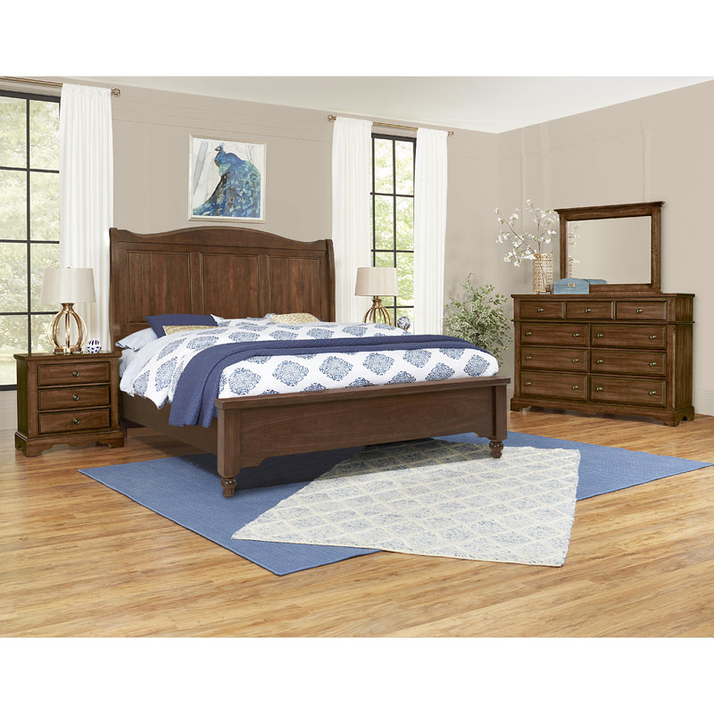 Artisan & Post Heritage 110 King Sleigh Bed - Amish Cherry IMAGE 2