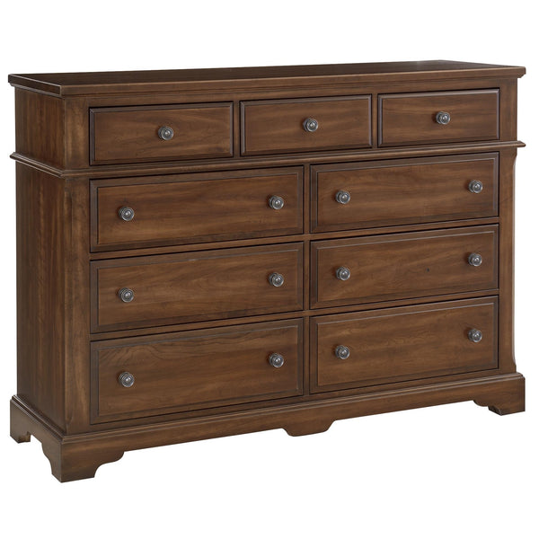 Artisan & Post Heritage 110-003 9 Drawer Bureau - Amish Cherry IMAGE 1