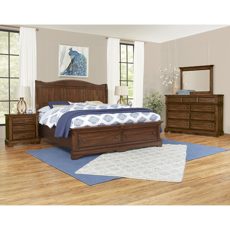 Artisan & Post Heritage 110-003 9 Drawer Bureau - Amish Cherry IMAGE 2