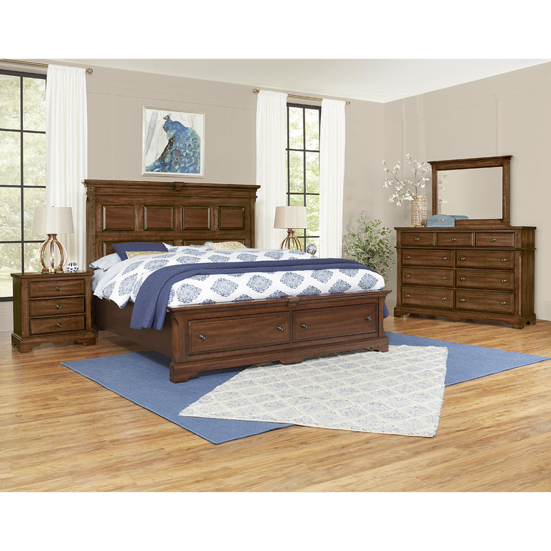 Artisan & Post Heritage 110-003 9 Drawer Bureau - Amish Cherry IMAGE 3
