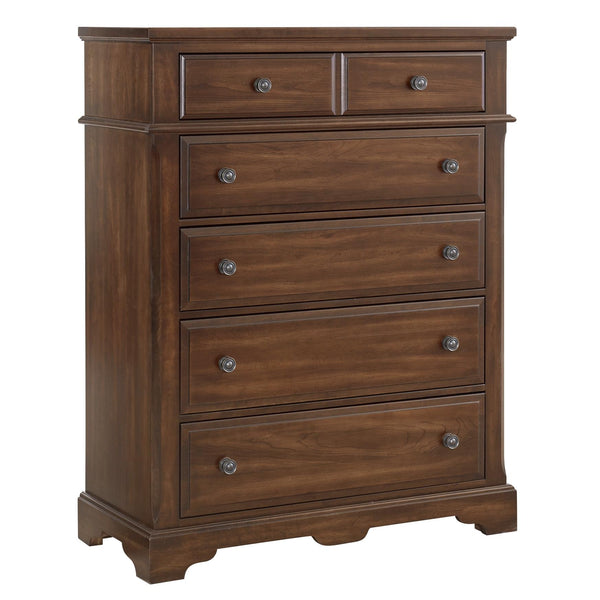 Artisan & Post Heritage 110-115 5 Drawer Chest - Amish Cherry IMAGE 1
