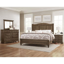 Artisan & Post Heritage 112 King Sleigh Bed - Cobblestone Oak IMAGE 2