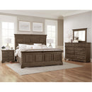 Artisan & Post Heritage 112 King Mansion Bed - Cobblestone Oak IMAGE 4