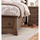 Artisan & Post Heritage 112 Queen Sleigh Bed with Storage - Cobblestone Oak IMAGE 4